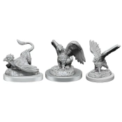 Capa do artigo Miniatura Dungeons & Dragons Nolzur’s Marvelous Miniatures - Griffon Hatchlings