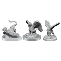 Capa do artigo Miniatura Dungeons & Dragons Nolzur’s Marvelous Miniatures - Griffon Hatchlings