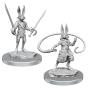Miniatura Dungeons & Dragons Nolzur’s Marvelous Miniatures Não Pintadas - Harengon Rogues - Preview
