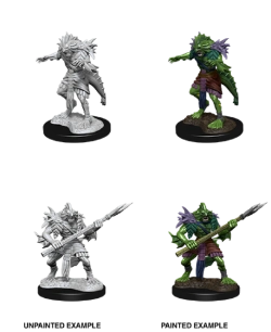 Capa do artigo Miniatura Dungeons & Dragons Nolzur’s Marvelous Miniatures Não Pintadas - Sahuagin