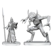 Capa do artigo Miniatura Pathfinder Deep Unpainted Miniatures Vloriak (Despoiler Demon) & Demonolog