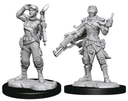 Capa do artigo Miniaturas Starfinder Battles: Deep Cuts - Human Mechanic