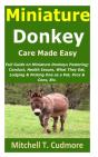 Miniature Donkey Care Made Easy - Preview