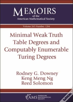 Capa do artigo Minimal Weak Truth Table Degrees And Computably Enumerable Turing Degrees