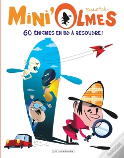 Capa do artigo Mini'Olmes ; 60 Énigmes En Bd À Résoudre