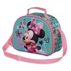 Capa do artigo Minnie Mouse Big Smile Lancheira 3D, Azul