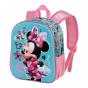 Minnie Mouse Big Smile Mochila 3D Pequena, Azul - Preview