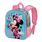 Capa do artigo Minnie Mouse Big Smile Mochila 3D Pequena, Azul