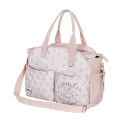 Capa do artigo Minnie Mouse Dear Bolsa para Carrinho de Bebê Mommy, Salmão