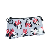 Capa do artigo Minnie Mouse Kind Estojo Triplo HS, Cinza