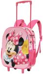 Minnie Mouse Lying Mochila 3D com Rodas Pequena, Rosa - Preview