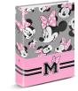 Minnie Mouse Ribbons Pasta de 4 Anéis Papel Quadriculado, Cinza - Preview