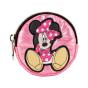 Minnie Mouse Shoes Coin Purse Cookie Padding, Pink - Preview
