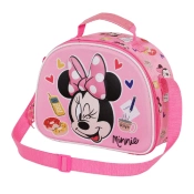 Capa do artigo Minnie Mouse Wink Lancheira 3D, Rosa