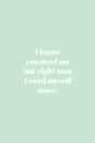 Mint Feelings Notebook - Preview