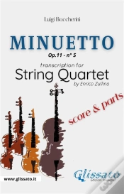Capa do artigo Minuetto (Boccherini) - String Quartet Score & Parts
