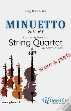 Capa do artigo Minuetto (Boccherini) - String Quartet Score & Parts