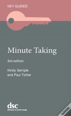 Capa do artigo Minute Taking