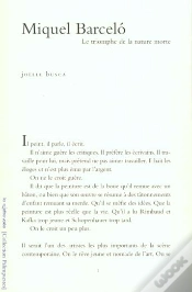 Capa do artigo Miquel Barceló : Le Triomphe De La Nature Morte