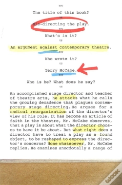 Capa do artigo Mis-Directing The Play