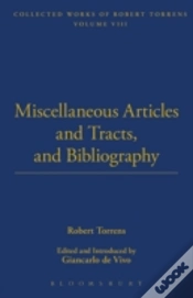 Capa do artigo Miscellaneous Articles And Bibliography