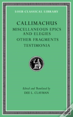 Capa do artigo Miscellaneous Epics And Elegies. Other Fragments. Testimonia