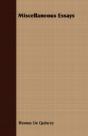 Miscellaneous Essays - Preview