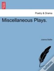 Capa do artigo Miscellaneous Plays.