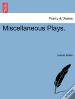 Capa do artigo Miscellaneous Plays.