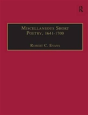 Miscellaneous Short Poetry, 1641â€“1700 - Preview