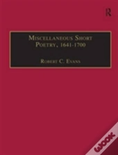 Miscellaneous Short Poetry, 1641â€“1700