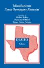 Miscellaneous Texas Newspaper Abstracts - Preview
