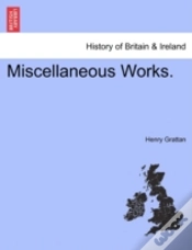 Capa do artigo Miscellaneous Works.