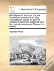 Capa do artigo Miscellaneous Works Of His Late Excellen