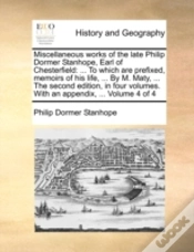 Capa do artigo Miscellaneous Works Of The Late Philip D