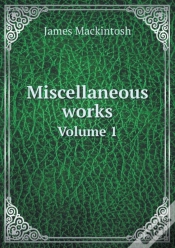 Capa do artigo Miscellaneous Works Volume 1
