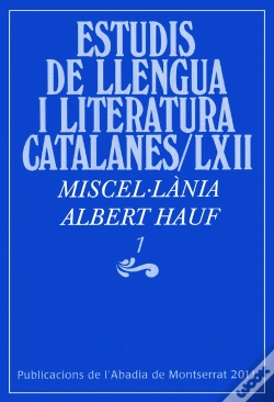 Capa do artigo Miscel·Lània Albert Hauf, 1