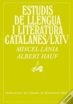 Capa do artigo Miscel·Lània Albert Hauf, 3