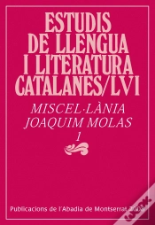 Capa do artigo Miscel·Lània Joaquim Molas, 1
