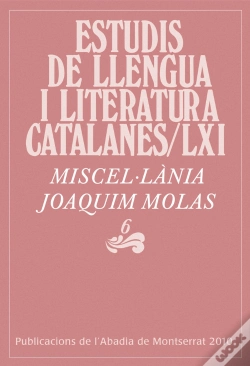 Capa do artigo Miscel·Lània Joaquim Molas, 6