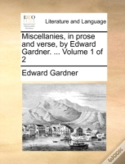 Capa do artigo Miscellanies, In Prose And Verse, By Edw
