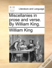 Capa do artigo Miscellanies In Prose And Verse. By Will
