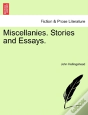 Capa do artigo Miscellanies. Stories And Essays.