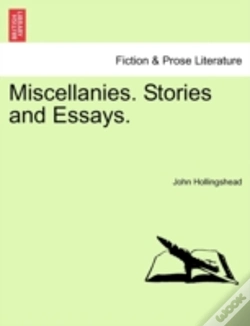 Capa do artigo Miscellanies. Stories And Essays.