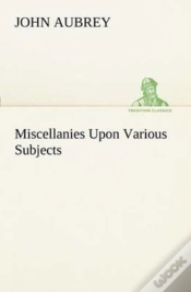 Capa do artigo Miscellanies Upon Various Subjects