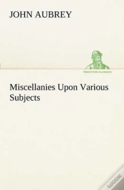 Capa do artigo Miscellanies Upon Various Subjects