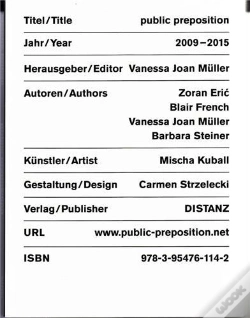 Capa do artigo Mischa Kuball Public Preposition /Anglais