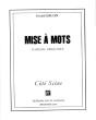 Mise À Mots ; Comédie Grinçante - Preview