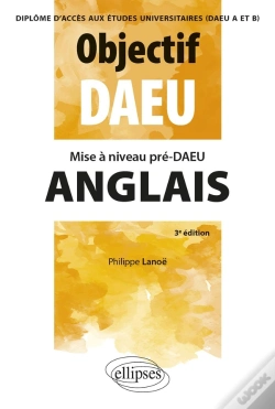 Capa do artigo Mise À Niveau Pré-Daeu Anglais (Daeu A Et B) (3e Édition)