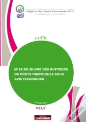 Capa do artigo Mise En Oeuvre Des Rupteurs De Ponts Thermiques Sous Avis Techniques